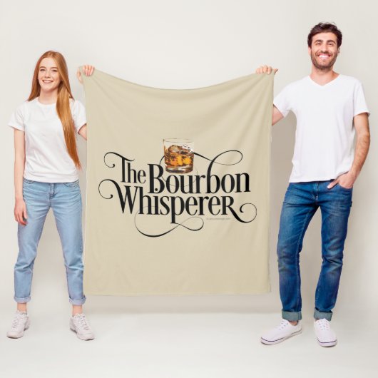Bourbon Whisperer Fleece Blanket Deken (In situ)