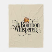 Bourbon Whisperer Fleece Blanket Deken (Voorkant)