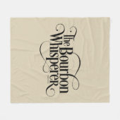 Bourbon Whisperer Fleece Deken (Voorkant (Horizontaal))