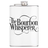Bourbon Whisperer Heupfles (Voorkant)