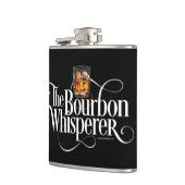 Bourbon Whisperer Hip Flask Heupfles (Links)