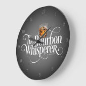 Bourbon Whisperer Large Clock Grote Klok (Hoek)