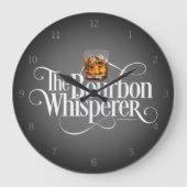 Bourbon Whisperer Large Clock Grote Klok (Voorkant)