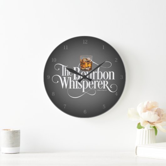 Bourbon Whisperer Large Clock Grote Klok (Huis)