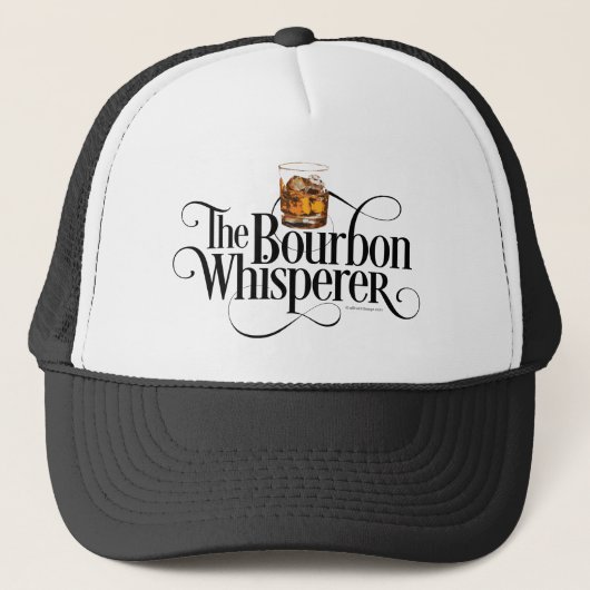 Bourbon Whisperer Trucker Hoed Pet (Voorkant)