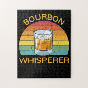 Bourbon Whisperer Whiskey Bourbon Drink Gift Legpuzzel