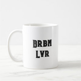 Bourbonliefhebber grappige koffiemok 