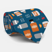 bourbonpatroon stropdas (Opgerold)