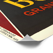 Bourdou Vintage Aperitif Poster (Hoek)