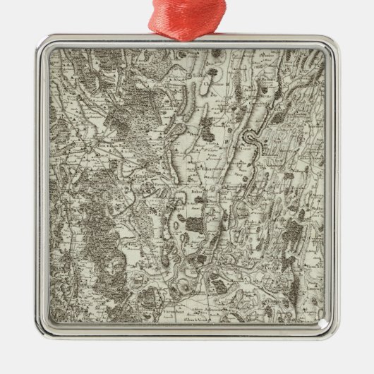 Bourgen Bresse Metalen Ornament (Voorkant)