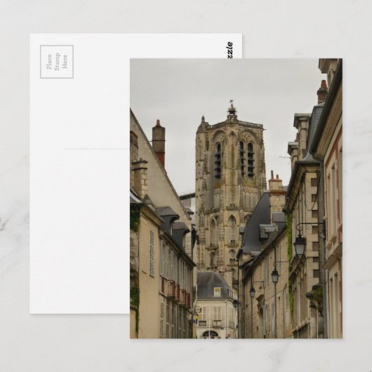 Bourges, Frankrijk Briefkaart (Voorkant / Achterkant)