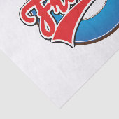 Bourges frankrijk logo. tissuepapier (Detail)