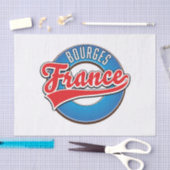 Bourges frankrijk logo. tissuepapier (Craft)