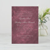 Bourgogne Acanthus Vine Kaart (Staand voorkant)