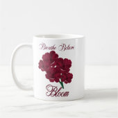  Bourgogne Anemone Bloemen - Adem, Geloof Koffiemok (Links)