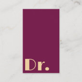 Bourgogne Artsen Artsen Artsen Artsen Visitekaartje (Voorkant)