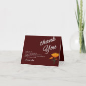 Bourgogne Bedankt Cards (Voorkant)