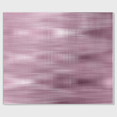 Bourgogne Beetrot Metallic Grill Stripe Minimal Lu Cadeaupapier (Vlak)