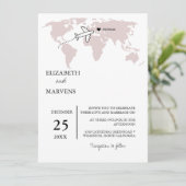 Bourgogne Bestemming Reizen Thema Bruiloft Foto Kaart (Staand voorkant)