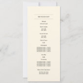 Bourgogne | Blauw | Programma voor de uitwisseling (Achterkant)