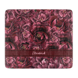 Bourgogne Bloem Elegantie Snijplank