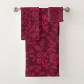 Bourgogne  Bloemen Bad Handdoek (Insitu)