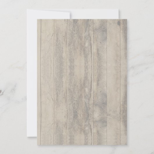 Bourgogne Bloemen Mason Jar Rustieke verlovingsfee Kaart (Achterkant)