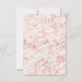 Bourgogne Bloemen & Roos Goud Bruiloft Antwoord RS (Achterkant)