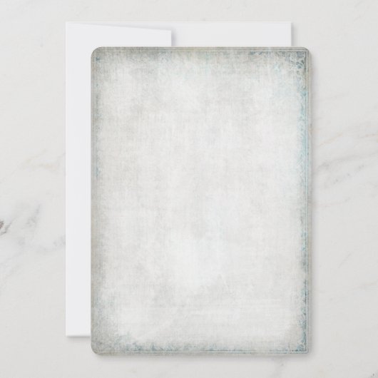 Bourgogne Bloemen Winter bruiloft uitnodiging (Achterkant)