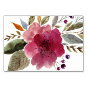 Bourgogne Bloemen Woorden van Wijsheid Advies Kaar Kaart (Achterkant)