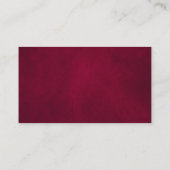 Bourgogne Bloemenmarine bruiloft website Informatiekaartje (Achterkant)