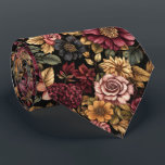 Bourgogne bloemmotief stropdas<br><div class="desc">Verhoog je look met deze stropdas met een prachtig bordeauxrood bloemmotief. Ideaal voor het toevoegen van een vleugje sophisticatie aan elke outfit,  het is ideaal voor formele evenementen,  bruiloften of zakelijke draag. Een stijlvol en veelzijdig accessoire voor zowel speciale gelegenheden als alledaagse elegantie.</div>