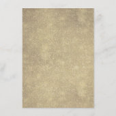 Bourgogne Blush Bloemen Moderne Geometrische Detai Informatiekaartje (Achterkant)