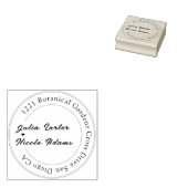 Bourgogne Boho Roos Bloemen Pampas Grass Wedding Rubberstempel (Gestempeld)