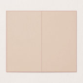 Bourgogne Bow &  Ornament Kerst Kaarten (Binnenkant ongevouwen)