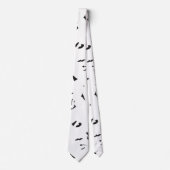 Bourgogne Bow Stropdas & Groene Bloemen stropdas (Voorkant)