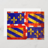 Bourgogne Briefkaart (Voorkant / Achterkant)