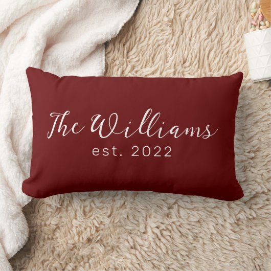Bourgogne bruiloft, bridal, Verloving Gift Pillow Kussen (Deken)