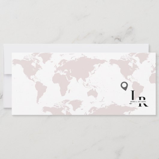 Bourgogne bruiloft uitnodiging Boarding pass ticke (Achterkant)