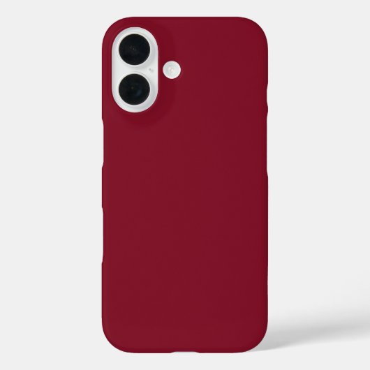 Bourgogne Case-Mate iPhone Case (Achterkant)