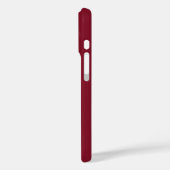 Bourgogne Case-Mate iPhone Case (Achterkant / Links)