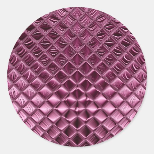 Bourgogne Classic Ronde Sticker (Voorkant)