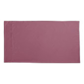 Bourgogne crème en donkerbruin kussensloop (Achterkant-Links)