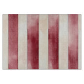 Bourgogne Crème Stripes Snijplank (Voorkant)