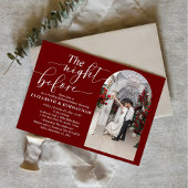 Bourgogne de nacht voor het repetitief diner kaart