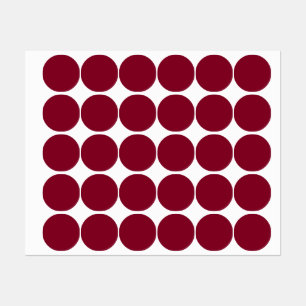 Bourgogne (effen kleur) labels