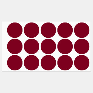 Bourgogne (effen kleur) labels
