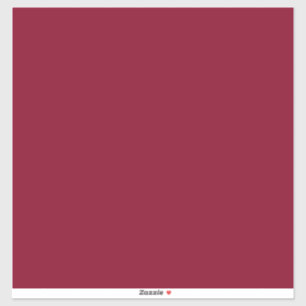 Bourgogne (effen kleur) sticker