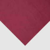 Bourgogne effen kleur tissuepapier (Detail)