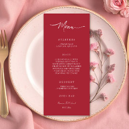 Bourgogne Elegant wijn Menu